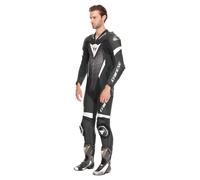 Dainese Laguna Seca 6 para hombre Monos de cuero de una pieza Negro/Antracita/Blanco 58 hombres