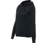 Dainese Logo Sudadera con capucha con cremallera para mujer, negro, Talla XL