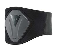 Dainese - Lumbar Belt High, Cinturón Lumbar Moto Unisex, Soporte Lumbar Adulto, Estructura Alta Semirrígida, Faja Lumbar Ajustable, Cómodo, Negro