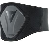Dainese - Lumbar Belt High, Cinturón Lumbar Moto Unisex, Soporte Lumbar Adulto, Estructura Alta Semirrígida, Faja Lumbar Ajustable, Cómodo, Negro