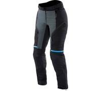 Dainese Mangen Absøluteshell, pantalones textiles impermeables m 42 female Gris/Negro/Azul Claro