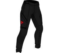 Dainese Mangen Absøluteshell, pantalones textiles impermeables m 44 female Negro/Negro