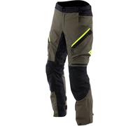 Dainese Mangen Absøluteshell Pro, pantalones textiles impermeabl 54 male Oliva/Negro/Amarillo Neón