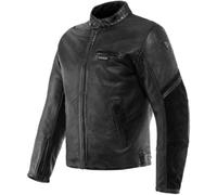 Dainese Merak Giacca in pelle per moto, nero, 48