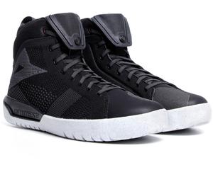 Dainese Metractive Air Zapatillas de motociclismo, negro-blanco, tamaño 45 para Hombres
