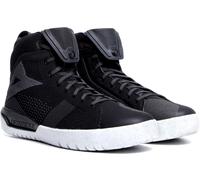 Dainese Metractive Air Shoes, Botas de Motociclista Hombre, Negro/Negro/Blanco, 45 EU