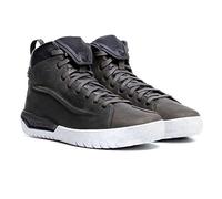 Dainese Metractive D-WP Shoes, Zapatos Moto Impermeables, Hombre, Humo-Verde/Blanco, 43