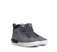 Dainese Metractive Woman D-WP Shoes, Zapatos Moto Impermeables, Mujer, Gris Oscuro/Blanco, 38