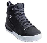 Dainese Metractive Woman D-WP Shoes, Zapatos Moto Impermeables, Mujer, Negro/Blanco, 42