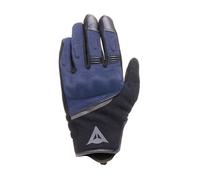 Dainese Metrax Air Gloves - Guante de Moto Urban Corto de Tejido aireado para Verano con Smart Touch y Ajuste fácil, para Hombre, Negro/Azul Marino, XXXL