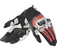 Dainese Mig 3 Unisex Guantes de moto, negro-blanco-rojo, tamaño M para Hombres