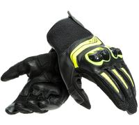 Dainese Mig 3 Unisex Guantes de motocicleta, negro/amarillo, Talla 2XL
