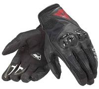 Dainese Mig C2 Guantes de la motocicleta, negro, Talla XXXS