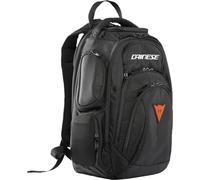 DAINESE - Mochila D-Gambit 2, Ergonómica y Versátil, con Compartimento para Portátil y Bolsillo Acolchado para iPad y Tablet, Correas de Hombro Ajustables, Urbana y de Moto, 33.5 L, Negro