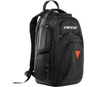 DAINESE - Mochila D-Gambit 2, Ergonómica y Versátil, con Compartimento para Portátil y Bolsillo Acolchado para iPad y Tablet, Correas de Hombro Ajustables, Urbana y de Moto, 33.5 L, Negro