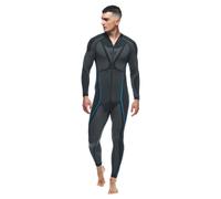 Dainese Dry Suit, Mono Interior Moto, Hombre, Negro/Azul, L