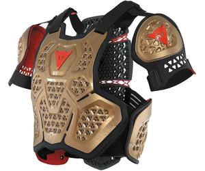Dainese MX1 Roost Guard Chaleco protector, marrón, tamaño 2XS XS S M para Hombres