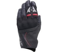 Dainese - Namib Gloves, Guantes de Moto de Verano, con Tejido Elástico y Ventilado, Pantalla Táctil, Hombre, Negro/Negro, XXL