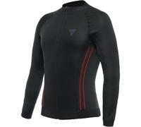 Dainese No Wind Thermo LS - Capa de Base Superior, Color Negro y Rojo, Nero/Rojo, L