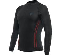 Dainese No-Wind Thermo LS Chaqueta funcional, negro/rojo, Talla L