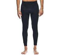 Dainese No-Wind Thermo LS Pantalones funcionales, negro/rojo, Talla M