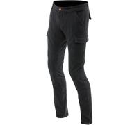 DAINESE Pantalones Cargo Slim Tapared Black 44