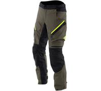 Dainese Mangen Absoluteshell Pro Pantalones Textiles de Motocicleta Impermeables, verde, tamaño 48 para Hombres