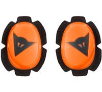 Dainese Pista Deslizadores de rodilla, naranja/negro, Talla única