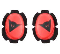 Dainese Pista Deslizadores de rodilla, rojo, Talla única