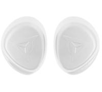 Dainese Pista Elbow Deslizadores, Blanco