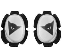 Dainese Pista Rodilleras (Blanco/Negro)