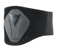 Dainese - Lumbar Belt High, Cinturón Lumbar Moto Unisex, Soporte Lumbar Adulto, Estructura Alta Semirrígida, Faja Lumbar Ajustable, Cómodo, Negro