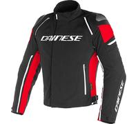 Chaqueta de moto Hombre Dainese RACING 3 D-DRY Negro/Rojo