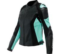 Dainese Racing 4, chaqueta de cuero perforada mujer 38 female Negro/Turquía