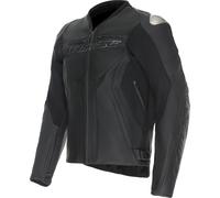 Dainese Racing 5 S26 Chaqueta de cuero de moto, negro, Talla 60