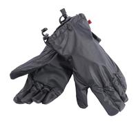 Dainese - Rain Overgloves, cubreguante de Moto Impermeable con Palma Reforzada, Cierre de cordón, Negro, L