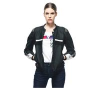Dainese Rapida Damen Chaqueta de cuero (IT40) Negro/Blanco 34 mujeres