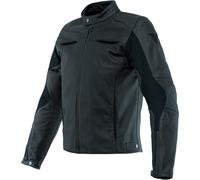 Dainese Razon 2 Chaqueta de cuero para motocicleta, negro, tamaño 56 para Hombres