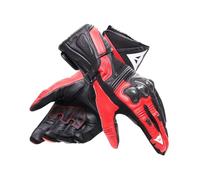 Dainese Reacto Carbon Long Guanti da motocicletta, nero/rosso, 2XL