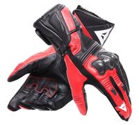 Dainese Reacto Carbon Long Guanti da motocicletta, nero/rosso, XS