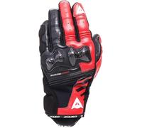 Dainese Reacto Carbon Short Guanti da motocicletta, nero/rosso, 3XL