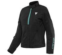 Dainese Risoluta Air Tex Giacca tessile da donna, nero/ciano, 40