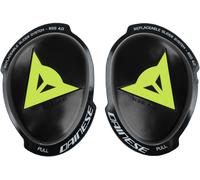 Dainese RSS 4.0 Kit de deslizadores de rodilla, negro/amarillo, Talla única