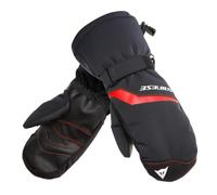 Dainese Scarabeo - Guantes de esquí Unisex para niños, elásticos, Color Verde y Rojo