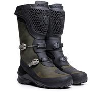 Dainese Seeker Gore-Tex Botas de moto, negro-verde, tamaño 45 para Hombres
