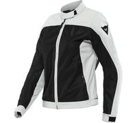 Dainese Sevilla Air Tex Chaqueta textil de motocicleta para damas, negro-gris, tamaño 42 para Mujer