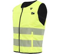 Dainese Smart D-Air® Hi-Vis Chaleco de airbag, Amarillo neón, Talla XS