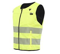 Dainese Smart Jacket HI VIS Chaleco Airbag para hombre (amarillo neón), amarillo neón, M
