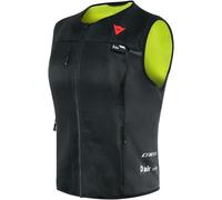 Dainese Smart D-Air® V2 Airbag Chaleco de señoras, negro-amarillo, tamaño XL para Mujer
