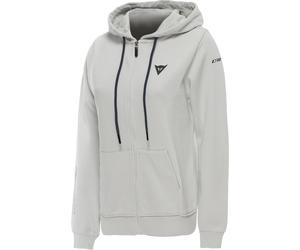 Dainese Speed Demon Sudadera con capucha y cremallera para mujer, gris, tamaño XL
